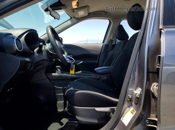3N1CP5CV3ML500601 2021 NISSAN KICKS Gray Front interior view