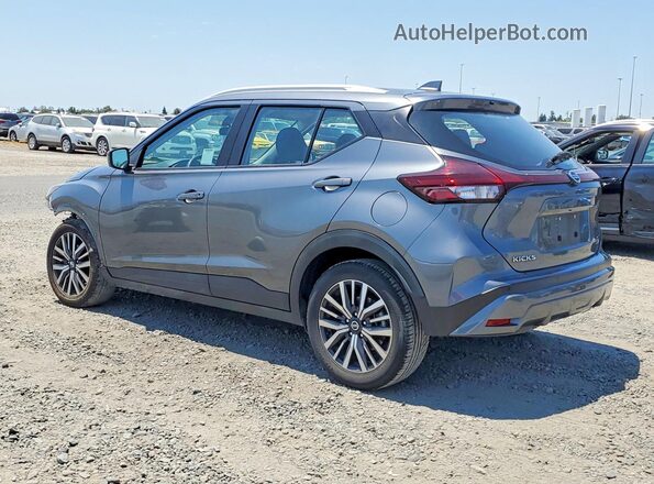 3N1CP5CV3ML500601 2021 NISSAN KICKS Gray Rear left