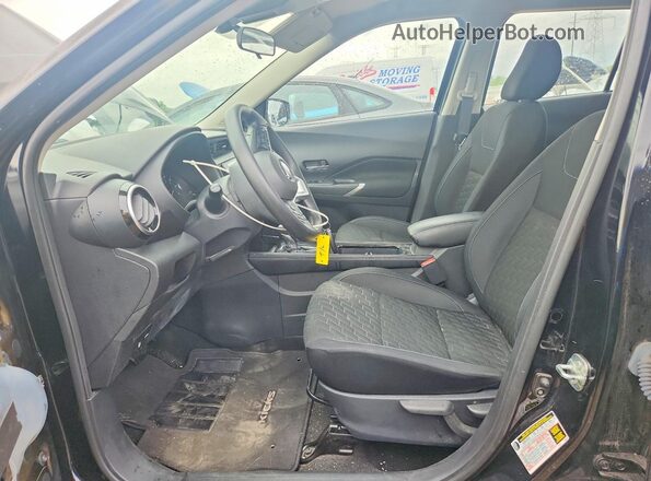 3N1CP5CV3ML503661 2021 NISSAN KICKS Черный Вид салона спереди