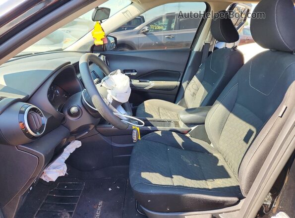 3N1CP5CV3ML546431 2021 NISSAN KICKS Black Widok wnętrza z przodu