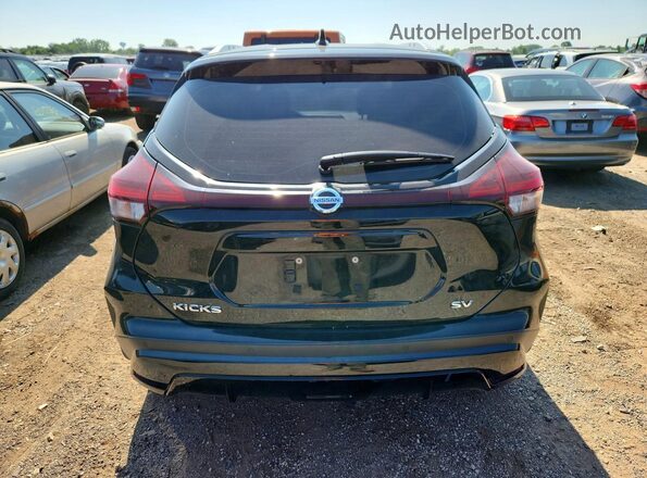 3N1CP5CV3ML546431 2021 NISSAN KICKS Black Widok z tyłu