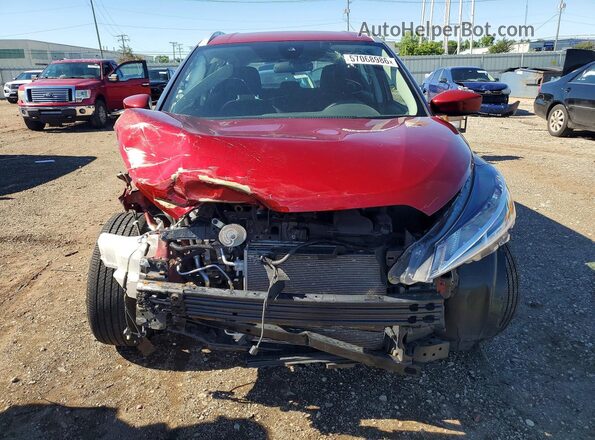 3N1CP5CV3NL496227 2022 NISSAN KICKS Burgundy წინა ხედი