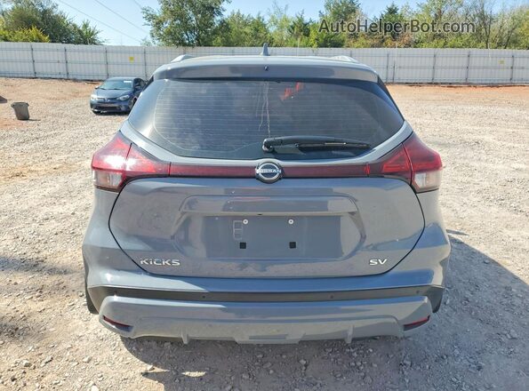 3N1CP5CV3NL496759 2022 NISSAN KICKS Gray უკანა ხედი