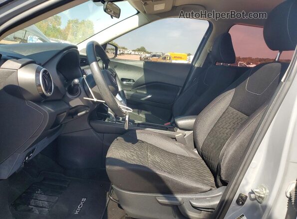 3N1CP5CV3NL496759 2022 NISSAN KICKS Gray წინა სალონის ხედი
