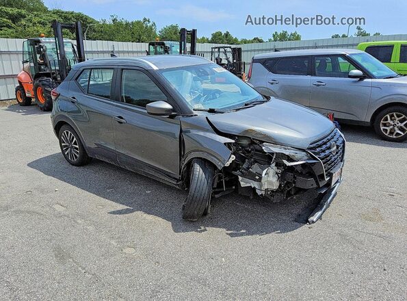 3N1CP5CV3NL505265 2022 NISSAN KICKS Gray წინა მარჯვენა