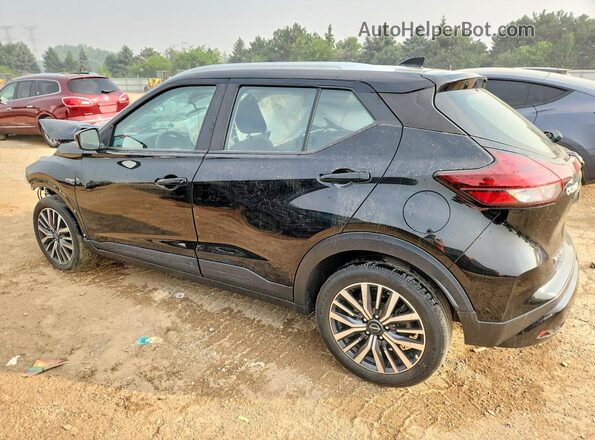 3N1CP5CV3NL522857 2022 NISSAN KICKS Black Задня ліва чверть