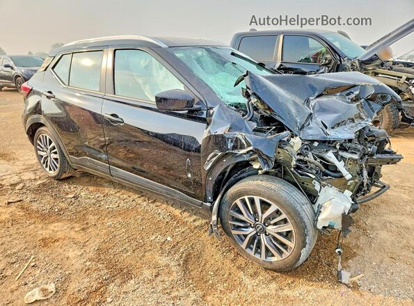 3N1CP5CV3NL522857 2022 NISSAN KICKS Black Передня права чверть