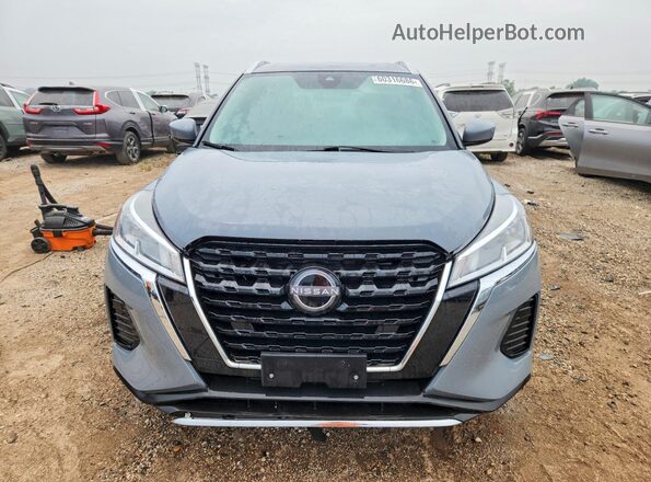 3N1CP5CV3RL470975 2024 NISSAN KICKS Silver Widok z przodu