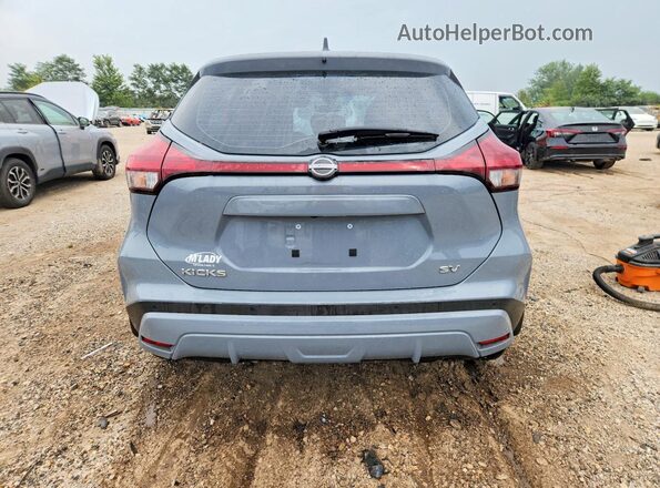 3N1CP5CV3RL470975 2024 NISSAN KICKS Silver Widok z tyłu