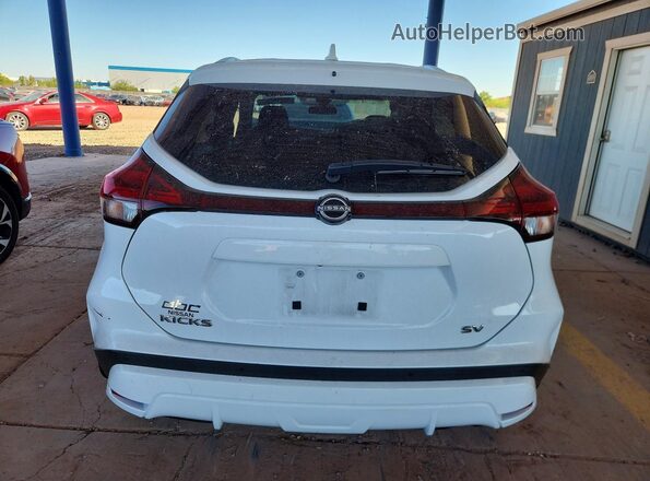 3N1CP5CV3RL483256 2024 NISSAN KICKS White უკანა ხედი