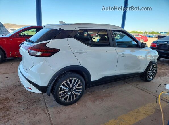 3N1CP5CV3RL483256 2024 NISSAN KICKS White უკანა მარჯვენა