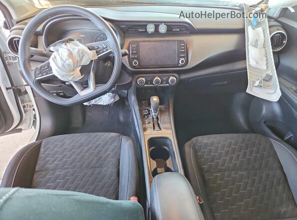 3N1CP5CV3RL483256 2024 NISSAN KICKS White წინა პანელის ხედი