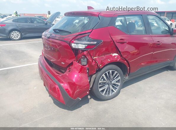 3N1CP5CV3RL498663 2024 NISSAN KICKS Red Вид спереду