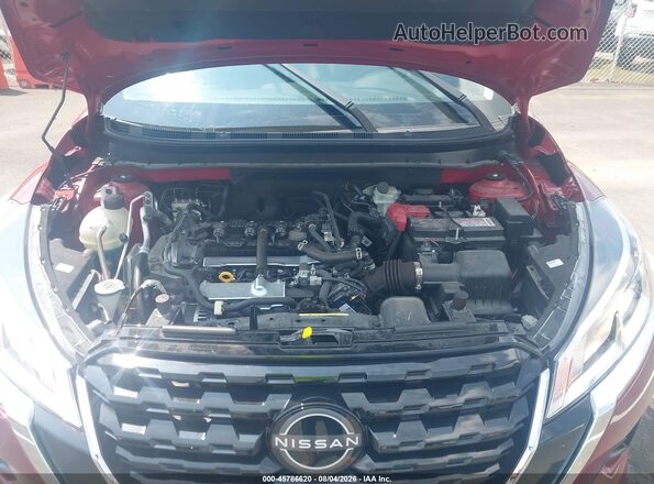 3N1CP5CV3RL498663 2024 NISSAN KICKS Red Вид ззаду