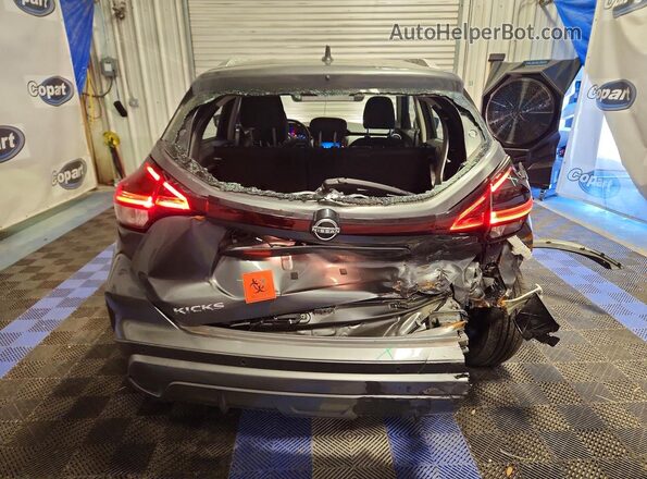 3N1CP5CV3RL529846 2024 NISSAN KICKS Gray Вид ззаду