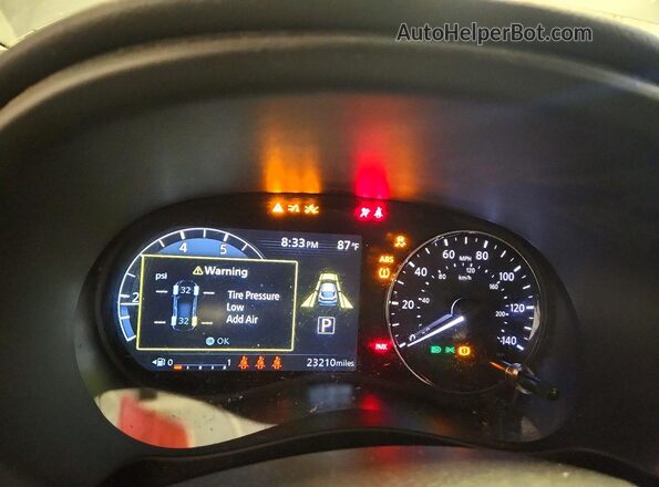 3N1CP5CV3RL529846 2024 NISSAN KICKS Gray Вид щитка приладів