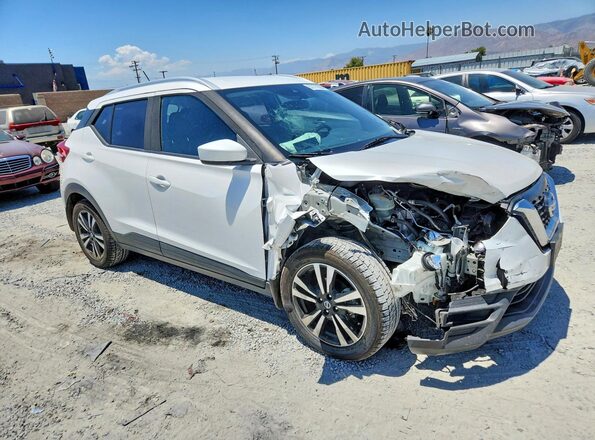 3N1CP5CV4LL483581 2020 NISSAN KICKS White Delantero derecho