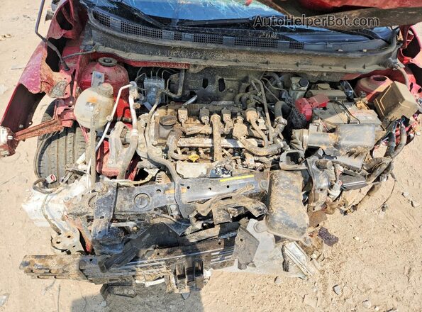 3N1CP5CV4LL506096 2020 NISSAN KICKS Red Вид задньої частини салону