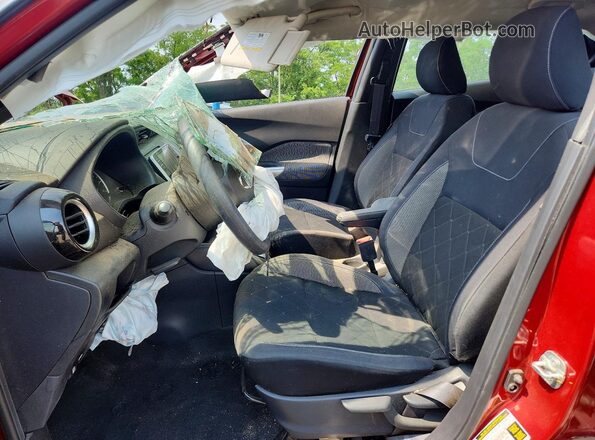3N1CP5CV4LL506096 2020 NISSAN KICKS Red Вид салону спереду
