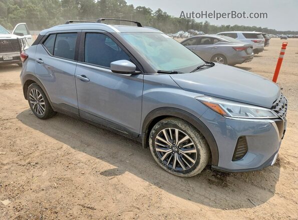 3N1CP5CV4ML490404 2021 NISSAN KICKS Gray Front right