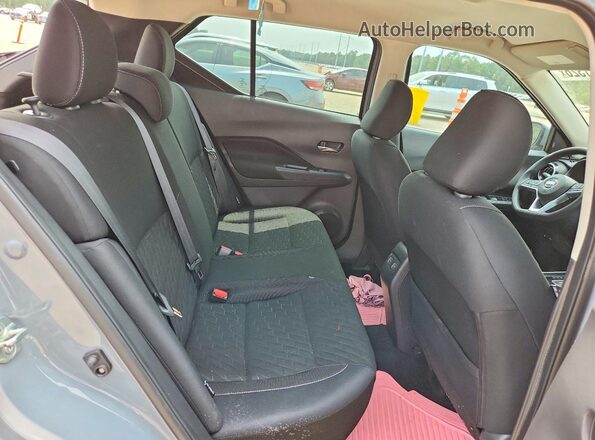 3N1CP5CV4ML490404 2021 NISSAN KICKS Gray Rear interior view