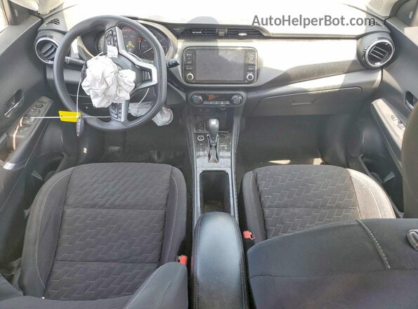 3N1CP5CV4ML523515 2021 NISSAN KICKS White Dashboard view