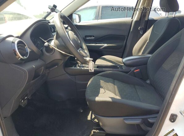 3N1CP5CV4ML531078 2021 NISSAN KICKS White Front interior view