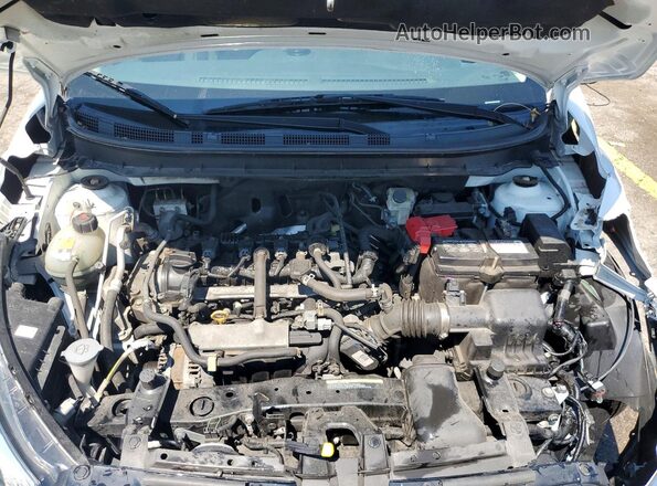 3N1CP5CV4ML531078 2021 NISSAN KICKS White Engine compartment view