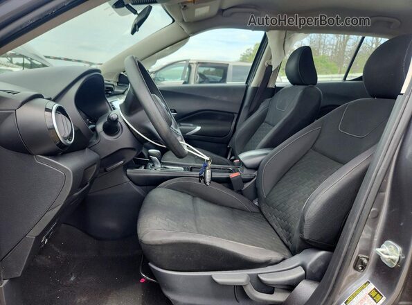 3N1CP5CV4ML533767 2021 NISSAN KICKS Gray Սալոնի դիմացի տեսք