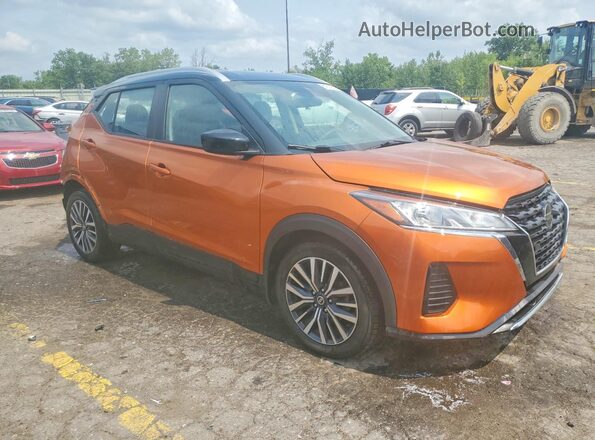 3N1CP5CV4ML535874 2021 NISSAN KICKS Orange წინა მარჯვენა