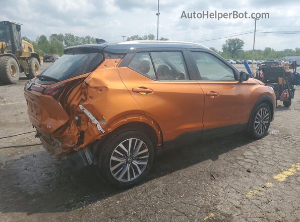 3N1CP5CV4ML535874 2021 NISSAN KICKS Orange უკანა მარჯვენა