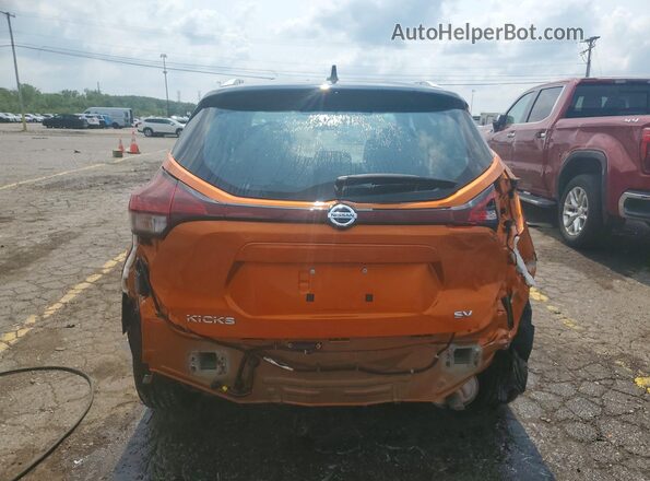 3N1CP5CV4ML535874 2021 NISSAN KICKS Orange უკანა ხედი