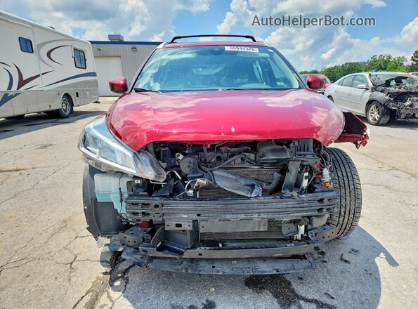 3N1CP5CV4ML538533 2021 NISSAN KICKS Red Vista frontal