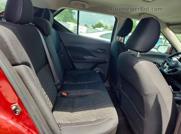 3N1CP5CV4ML538533 2021 NISSAN KICKS Red Vista interior trasera