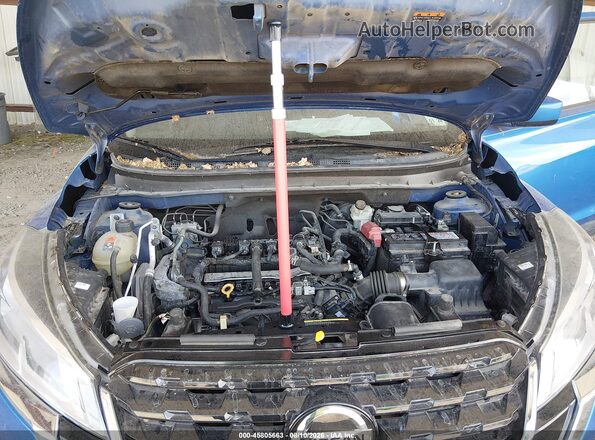 3N1CP5CV4ML556272 2021 NISSAN KICKS Blue Widok z tyłu