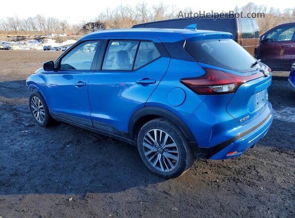 3N1CP5CV4NL497872 2022 NISSAN KICKS Blue Vista trasera