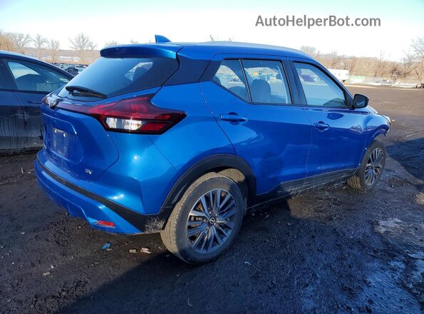 3N1CP5CV4NL497872 2022 NISSAN KICKS Blue Vista del salpicadero