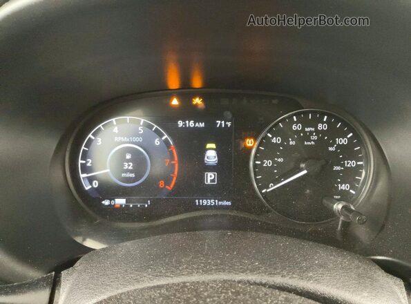 3N1CP5CV4NL505775 2022 NISSAN KICKS White Vista del cuadro de instrumentos