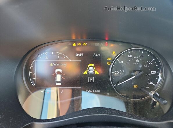 3N1CP5CV4NL515710 2022 NISSAN KICKS Gray Vista del cuadro de instrumentos