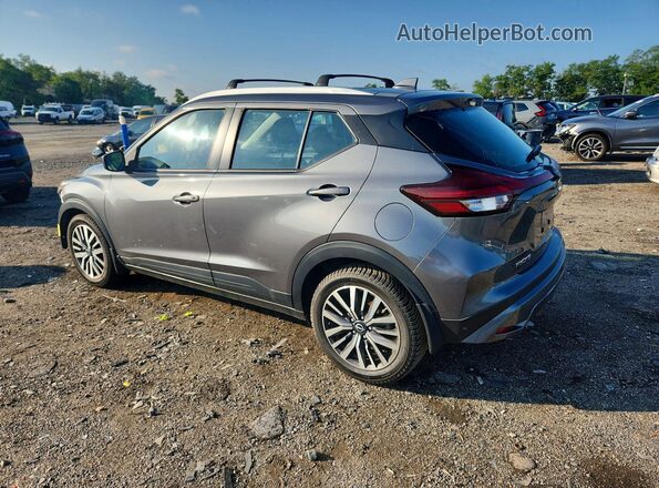 3N1CP5CV4NL515710 2022 NISSAN KICKS Gray Trasero izquierdo