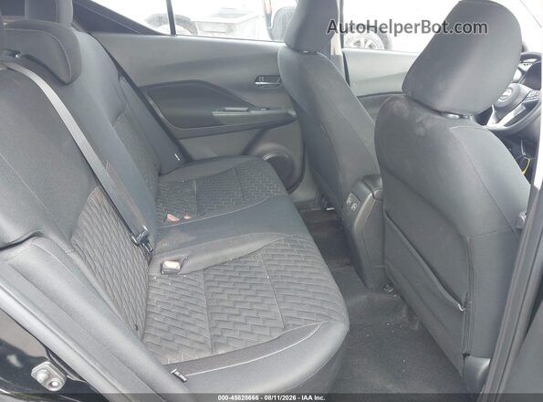 3N1CP5CV4NL529560 2022 NISSAN KICKS Black Widok naklejki z numerem VIN