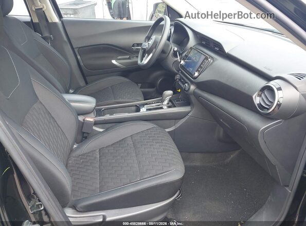 3N1CP5CV4NL529560 2022 NISSAN KICKS Black Widok wnętrza z przodu