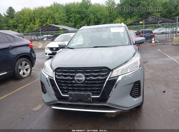 3N1CP5CV4PL478614 2023 NISSAN KICKS Gray Սարքավորումների վահանակի տեսք