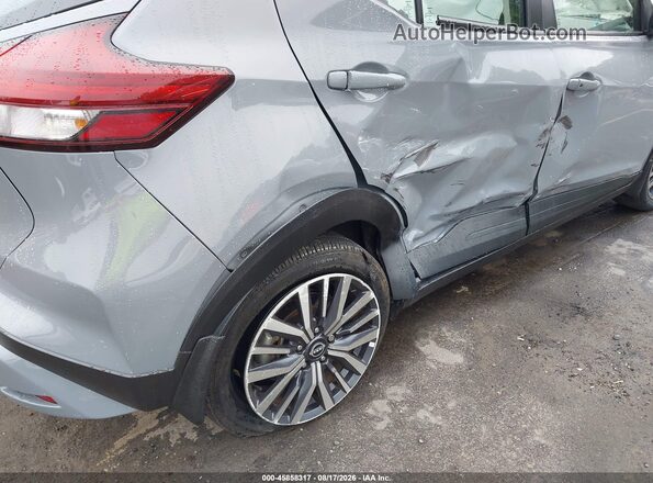 3N1CP5CV4PL478614 2023 NISSAN KICKS Gray Դիմացի տեսք