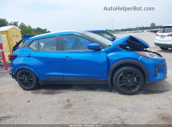 3N1CP5CV4PL520103 2023 NISSAN KICKS Blue Vista interior de 360 grados