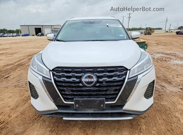 3N1CP5CV4PL563727 2023 NISSAN KICKS White Вид спереду
