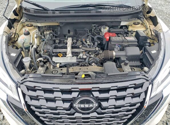 3N1CP5CV4PL567311 2023 NISSAN KICKS White ძრავის განყოფილების ხედი