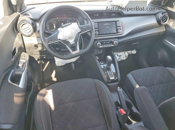 3N1CP5CV5LL486232 2020 NISSAN KICKS Silver Вид панелі приладів