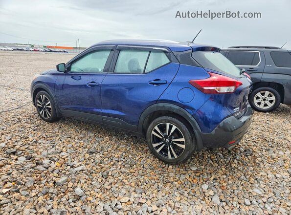 3N1CP5CV5LL535641 2020 NISSAN KICKS Синий Задняя левая четверть