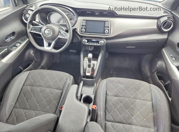 3N1CP5CV5LL535641 2020 NISSAN KICKS Синий Вид панели приборов
